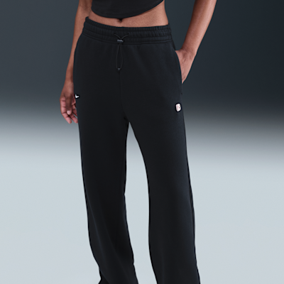 Damskie spodnie z wysokim stanem Nike Sportswear Phoenix Fleece Show