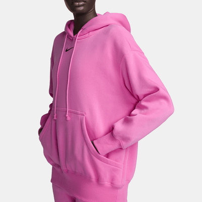 Nike Sportswear Phoenix Fleece túlméretezett, kapucnis, belebújós női pulóver