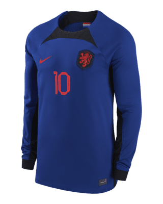 Netherlands National Team 2022/23 Stadium Home (Memphis Depay) Women's Nike  Dri-FIT Soccer Jersey.