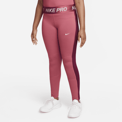 Nike Pro Warm Dri-FIT Big Kids' (Girls') Leggings (Extended Size)