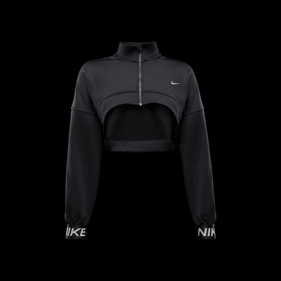 Haut en tissu Fleece Nike Pro pour femme