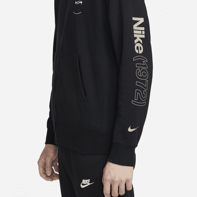 Nike Sportswear 男款全長式拉鍊法國毛圈布連帽上衣