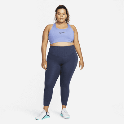 Nike One Luxe Icon Clash Women's Mid-Rise 7/8 Leggings (Plus Size)