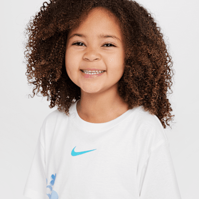 Nike Flow-Ral Younger Kids' 2-Piece Printed Bike Shorts Set