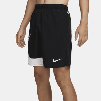 กางเกงขาสั้นอเนกประสงค์ 9 นิ้วไม่มีซับในผู้ชาย Nike Dri-FIT Challenger