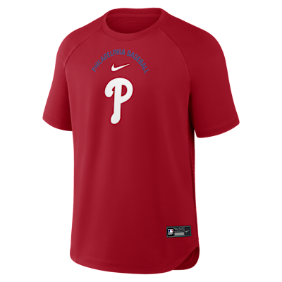 Philadelphia Phillies Authentic Collection Batting Practice Pregame Men's Nike Dri-FIT MLB Top