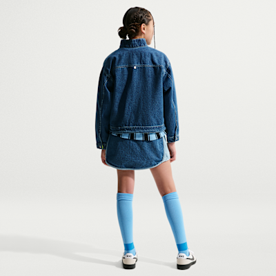 Nike Sportswear Collection Big Kids' (Girls') Denim Skirt