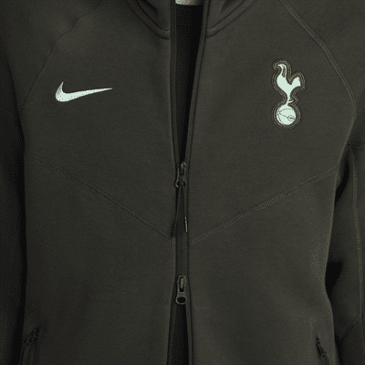 Męska kurtka piłkarska z zamkiem na całej długości Nike Tottenham Hotspur Tech Fleece Windrunner (wersja trzecia)