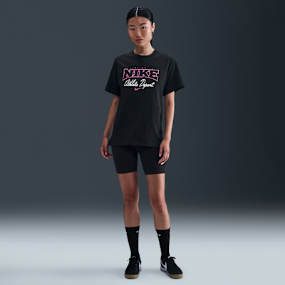 나이키 스포츠웨어 여성 루즈 반팔 그래픽 티셔츠