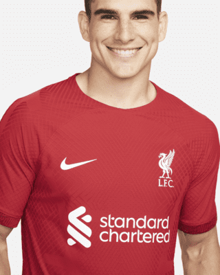 Liverpool FC 2021/22 Match Home Men's Nike Dri-FIT ADV Soccer Jersey.