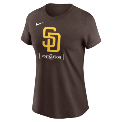 San Diego Padres 2024 Postseason Authentic Collection Women's Nike MLB T-Shirt