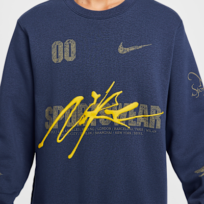 Nike Sportswear Club Fleece Crew-Neck Sweatshirt