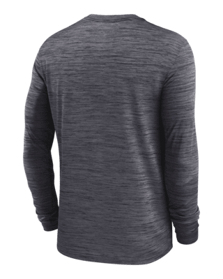 Philadelphia Eagles Nike Dri-Fit Cotton Long Sleeve Raglan T-Shirt - Mens
