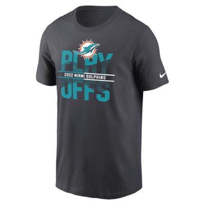 Playera para hombre Nike 2022 NFL Playoffs Iconic (NFL Miami Dolphins ...