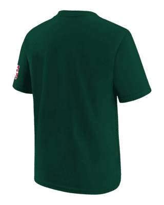 Boston Celtics City Edition Big Kids' (Boys') NBA Logo T-Shirt.