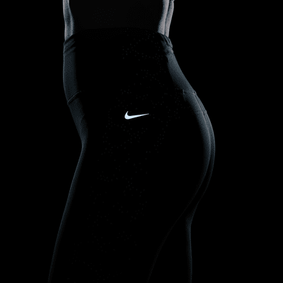 Leggings estampados de tiro medio de 7/8 con bolsillos para mujer Nike Fast