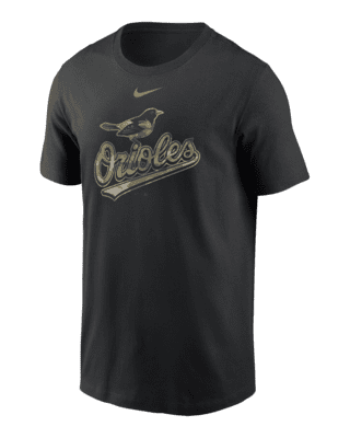 Nike Men's Local (MLB Baltimore Orioles) T-Shirt in Black, Size: Medium | N19900AOLE-0QW