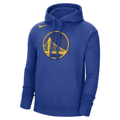 Outerstuff Nike Youth Golden State Warriors Blue Club Logo Fleece Sweatshirt, Boys', XL