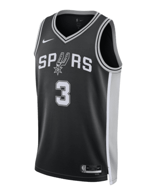 Мужские джерси San Antonio Spurs Icon Edition 2022/23 Nike Dri-FIT NBA Swingman Jersey