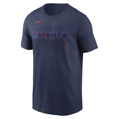 Мужская футболка George Springer Toronto Blue Jays City Connect Fuse