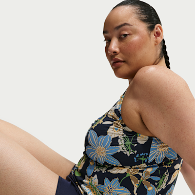 Nike Swim Women's V-Neck Tankini (Plus Size)