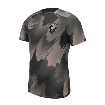 Playera para antes del partido Nike de la NWSL del Angel City FC para hombre