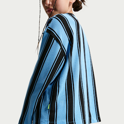 Nike Sportswear Collection Big Kids' Long-Sleeve Mesh Jersey