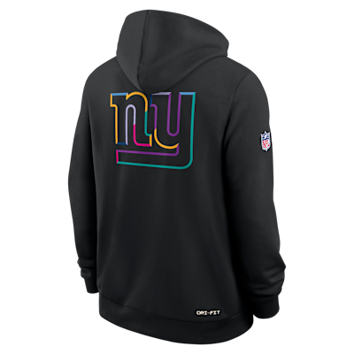 New York Giants Crucial Catch Sideline Men's Nike Dri-FIT NFL Pullover Hoodie