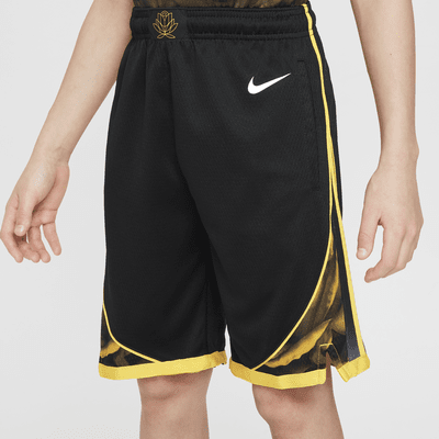 Spodenki dla dużych dzieci Nike Dri-FIT NBA Swingman Golden State Warriors 