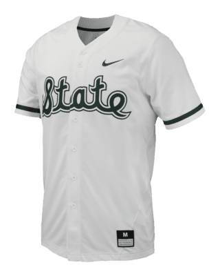 Мужские джерси Michigan State Nike College Replica Baseball Jersey