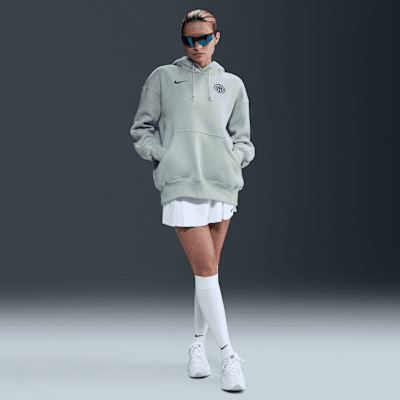 Inter Milan Phoenix Fleece Women's Nike Football Oversized Pullover Hoodie