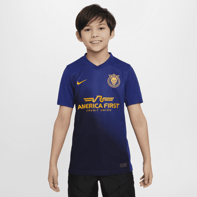 Utah Royals 2024 Stadium Secondary Big Kids' Nike Dri-FIT NWSL Replica Jersey