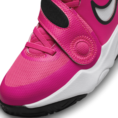 Calzado de básquetbol para niños talla grande Nike Team Hustle D 11