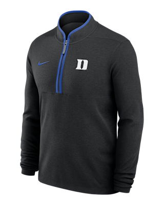 Мужские  Duke Victory Nike Dri-FIT College 1/2-Zip Long-Sleeve Top