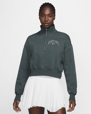 Женский свитшот Nike Sportswear Phoenix Fleece 1/2-Zip Cropped