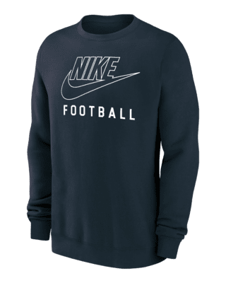 Мужской свитшот Nike Swoosh Club Fleece Football Pullover Crew-Neck для футбола