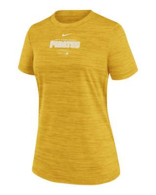 Женская футболка Pittsburgh Pirates Authentic Collection Practice Velocity Nike Dri-FIT MLB