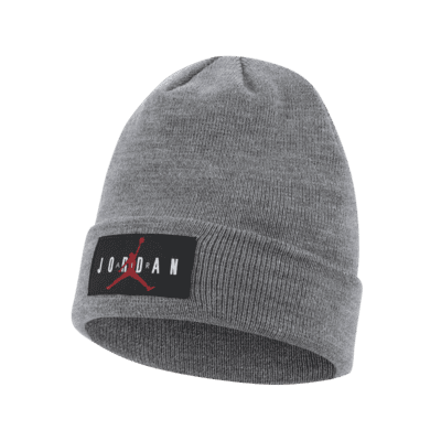 grey jordan beanie