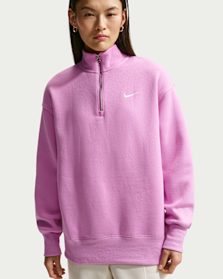Женский свитшот Nike Sportswear Phoenix Fleece Oversized 1/4-Zip Long