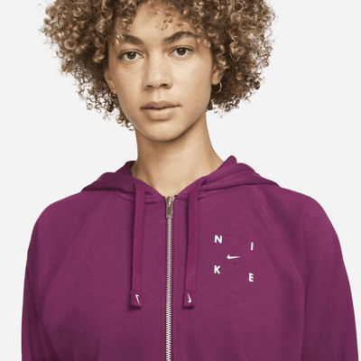 Nike Dri-FIT Get Fit Women's Full-Zip Graphic Training Hoodie