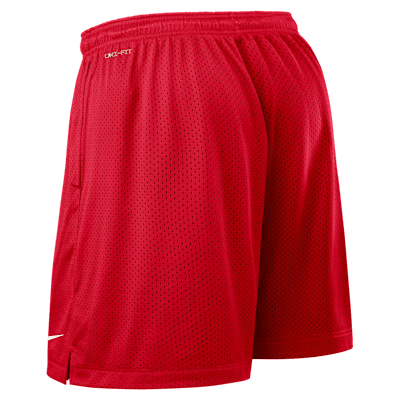Shorts universitarios Nike Dri-FIT para hombre Ohio State Sideline Reversible