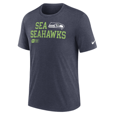 Seattle Seahawks Overlap Lockup Men's Nike NFL T-Shirt