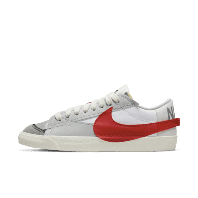 nike blazer low womens red