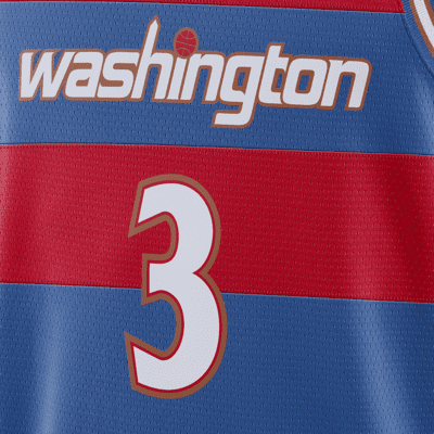 Men's Washington Wizards Nike Royal/Red 2021/22 City Edition Swingman Shorts