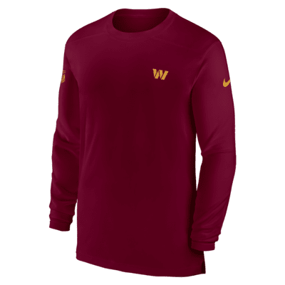 Nike Dri-FIT Sideline Coach (NFL Washington Commanders) Men's Long-Sleeve  Top.