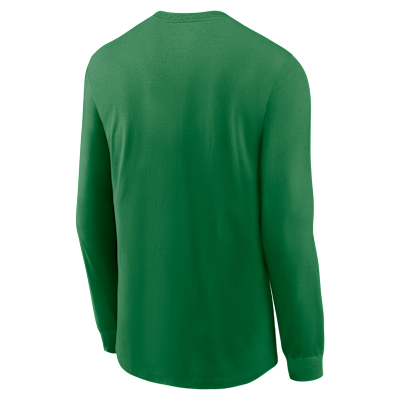 Oregon Legacy Arched Logo Men's Nike College Long-Sleeve T-Shirt