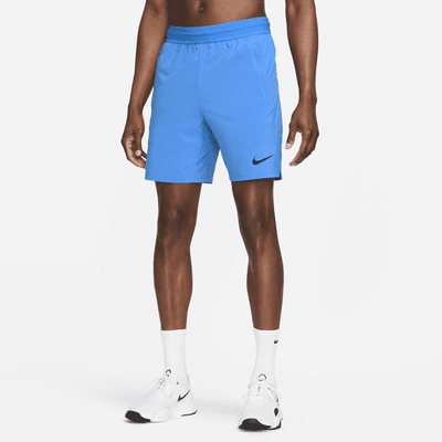 all blue nike shorts