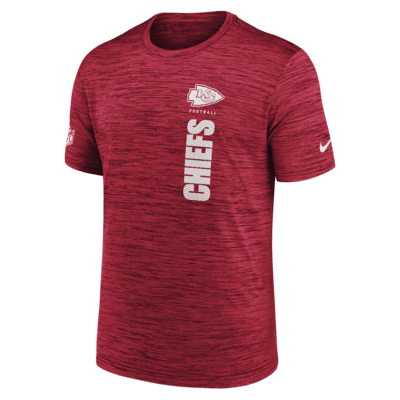 Мужская футболка Kansas City Chiefs Sideline Velocity