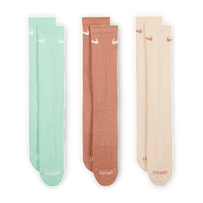 Nike Everyday Plus Cushioned Training Crew Socks (3 Pairs)