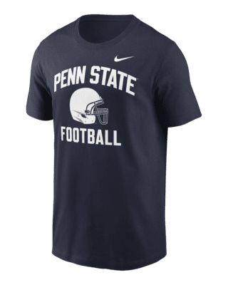 Мужская футболка Penn State Nittany Lions Campus Football Helmet Nike College для футбола